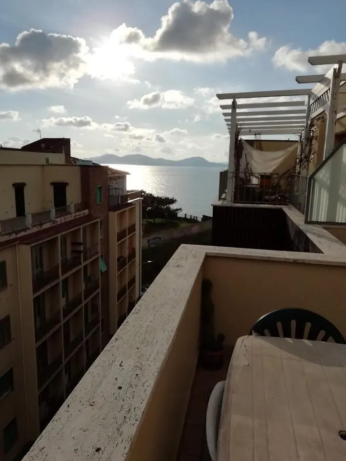 Spiaggia De'Frati Ampio Appartamento Vista Mare Piombino 0*,